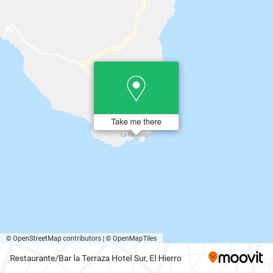 mapa Restaurante / Bar la Terraza Hotel Sur