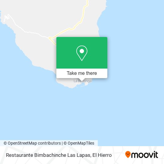 mapa Restaurante Bimbachinche Las Lapas
