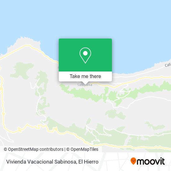 mapa Vivienda Vacacional Sabinosa