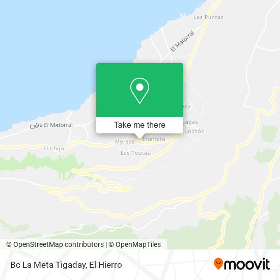 Bc La Meta Tigaday map