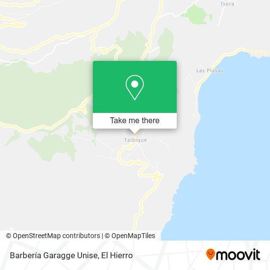 Barbería Garagge Unise map