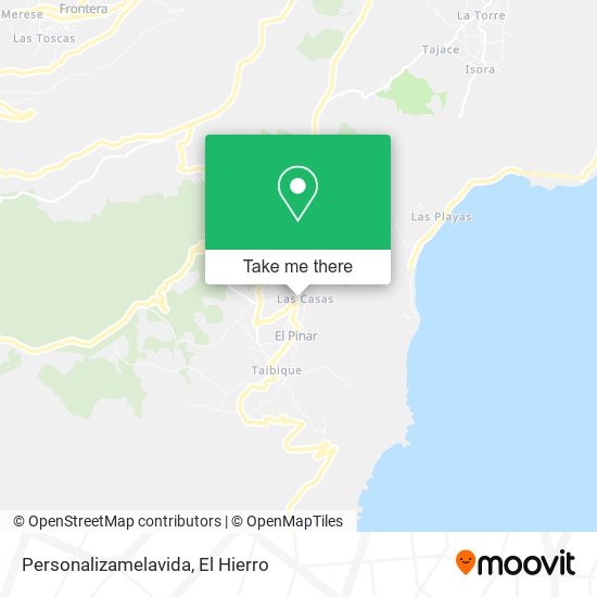 mapa Personalizamelavida