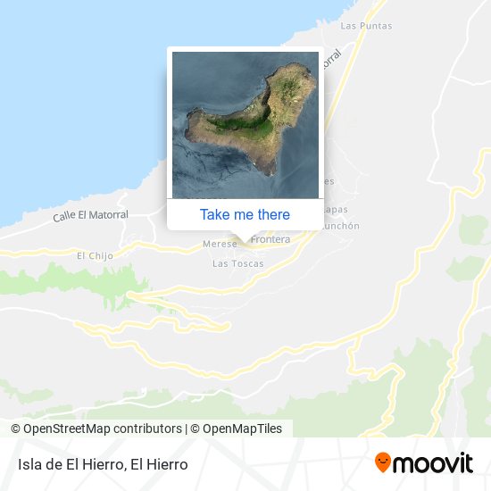 Isla de El Hierro map