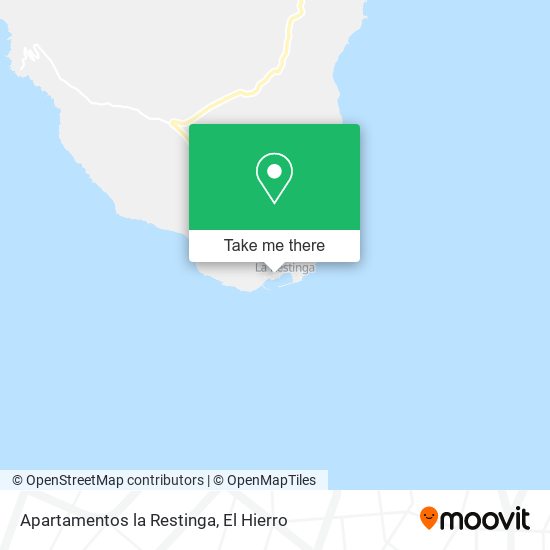 Apartamentos la Restinga map