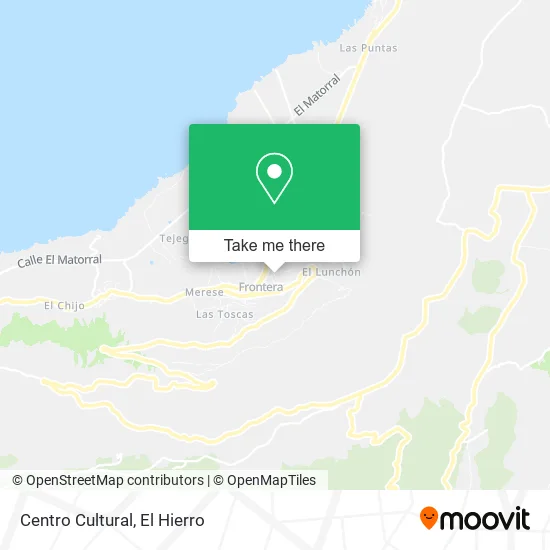 Centro Cultural map