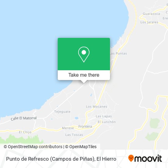 Punto de Refresco (Campos de Piñas) map