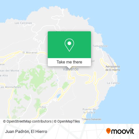 Juan Padrón map