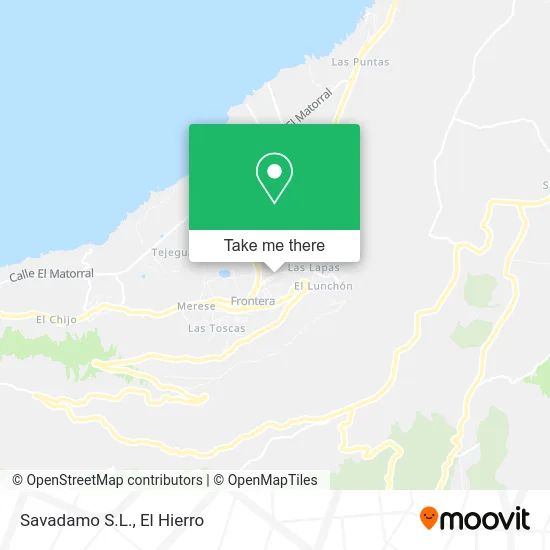 Savadamo S.L. map