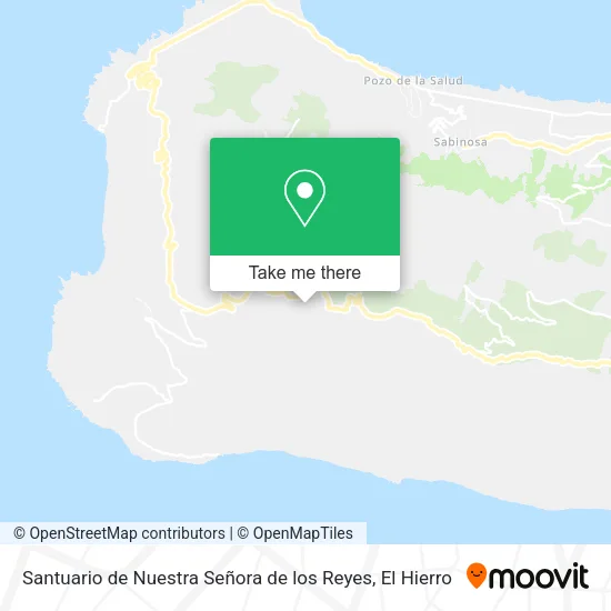 Santuario de Nuestra Señora de los Reyes map