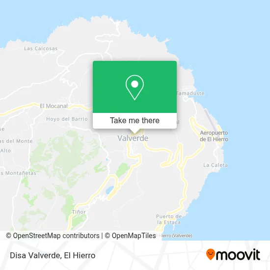 Disa Valverde map
