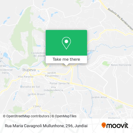 Rua Maria Cavagnoli Mullunhone, 296 map