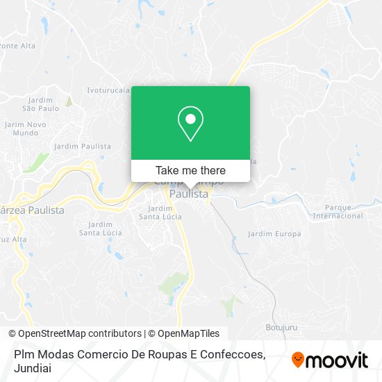 Plm Modas Comercio De Roupas E Confeccoes map