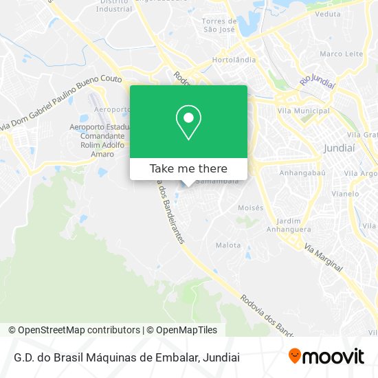 G.D. do Brasil Máquinas de Embalar map