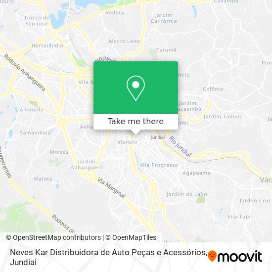 Neves Kar Distribuidora de Auto Peças e Acessórios map
