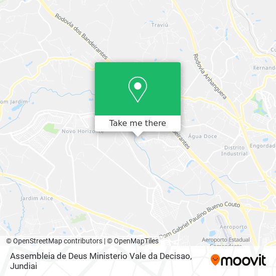Assembleia de Deus Ministerio Vale da Decisao map