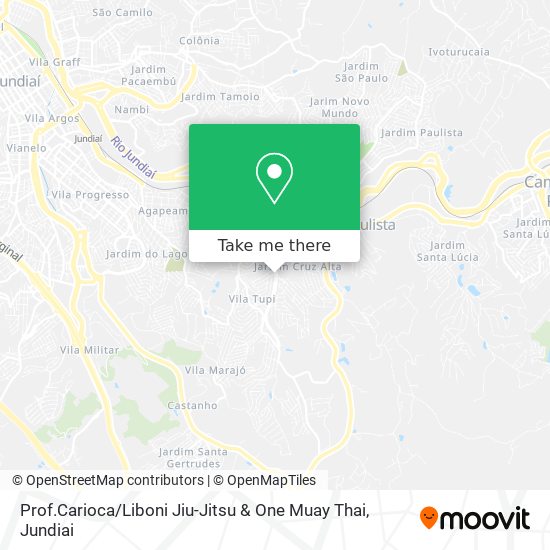 Prof.Carioca / Liboni Jiu-Jitsu & One Muay Thai map