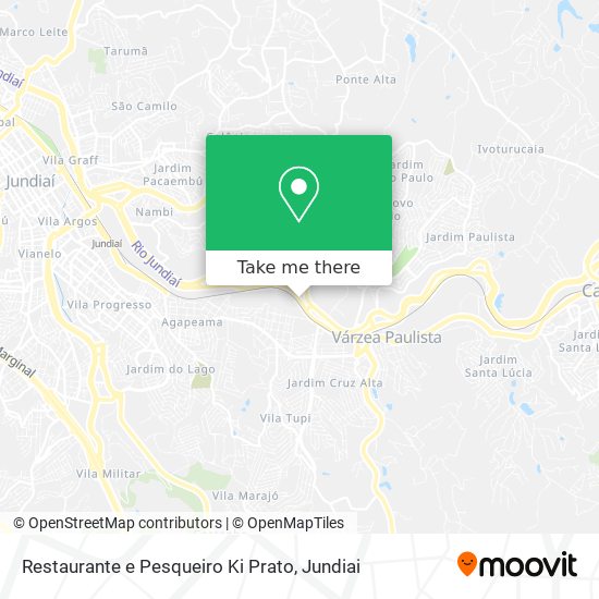 Restaurante e Pesqueiro Ki Prato map