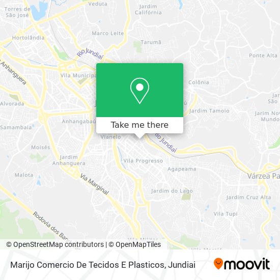 Marijo Comercio De Tecidos E Plasticos map