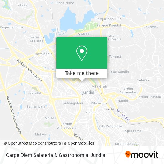 Carpe Diem Salateria & Gastronomia map