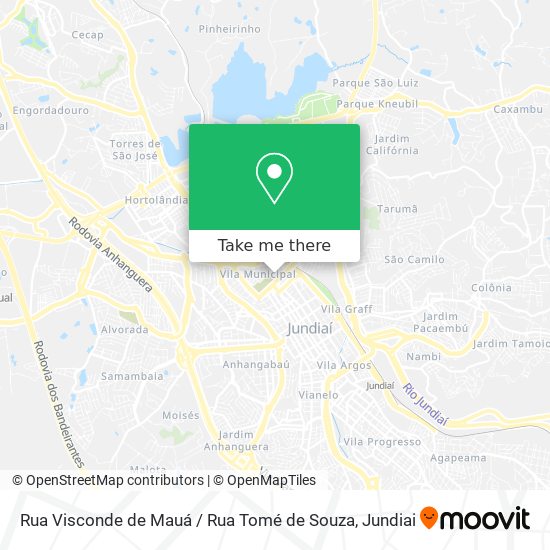 Rua Visconde de Mauá / Rua Tomé de Souza map