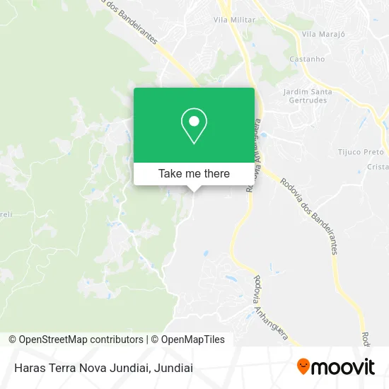 Haras Terra Nova Jundiai map