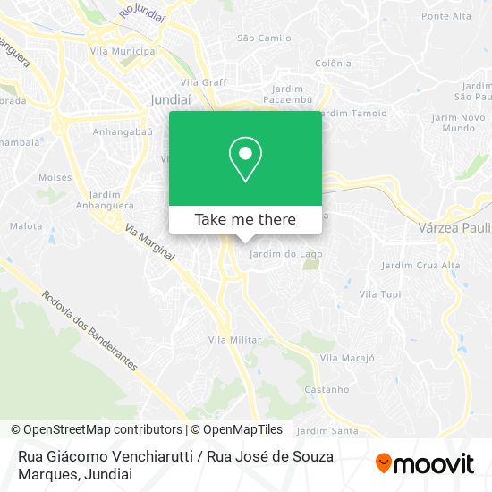 Rua Giácomo Venchiarutti / Rua José de Souza Marques map