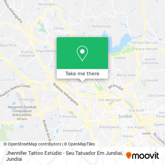 Jhennifer Tattoo Estúdio - Seu Tatuador Em Jundiaí map