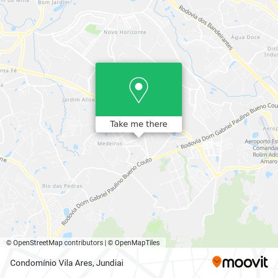 Condomínio Vila Ares map