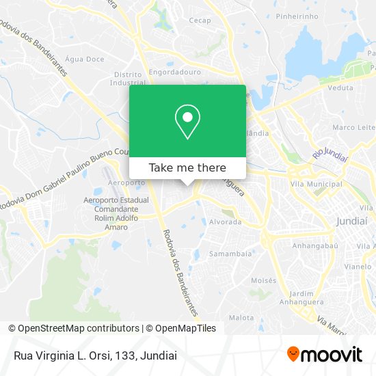Rua Virginia L. Orsi, 133 map