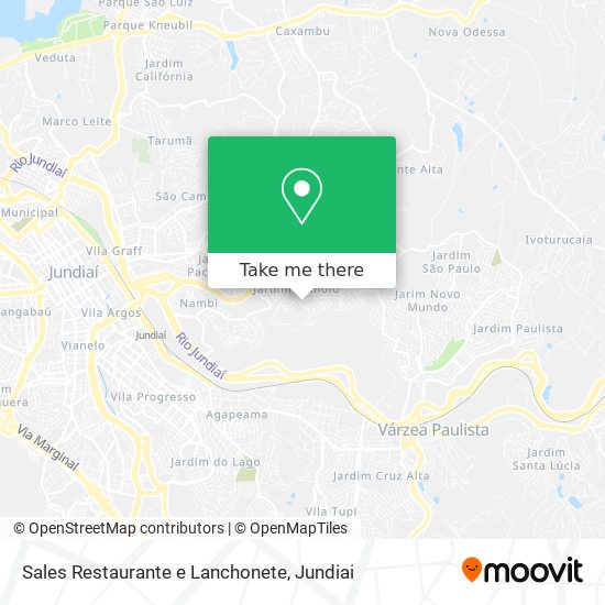 Sales Restaurante e Lanchonete map