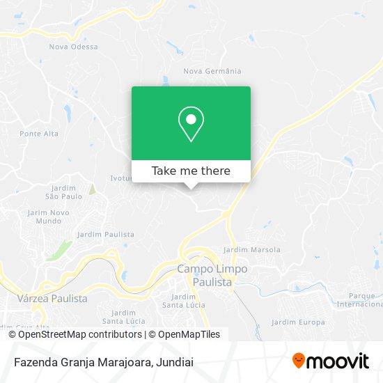 Fazenda Granja Marajoara map