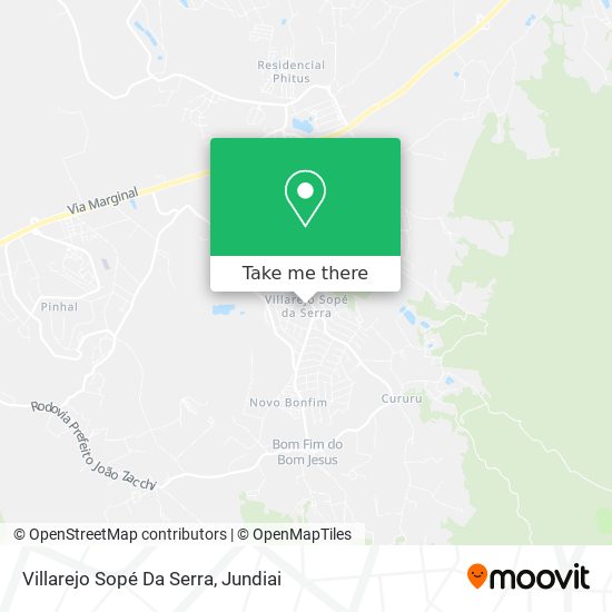 Villarejo Sopé Da Serra map
