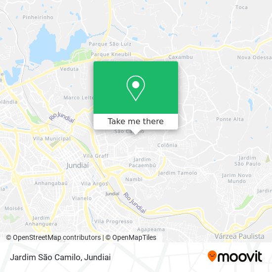 Jardim São Camilo map