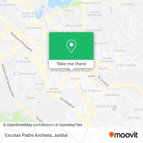 Escolas Padre Anchieta map