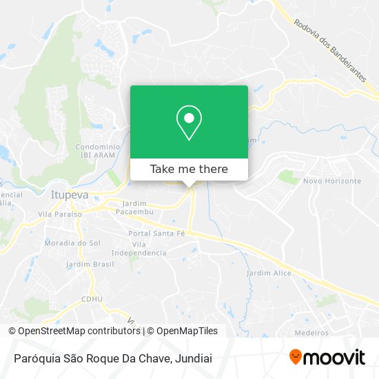 Paróquia São Roque Da Chave map