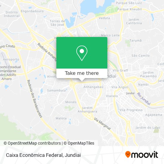 Caixa Econômica Federal map