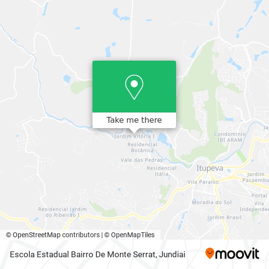 Escola Estadual Bairro De Monte Serrat map