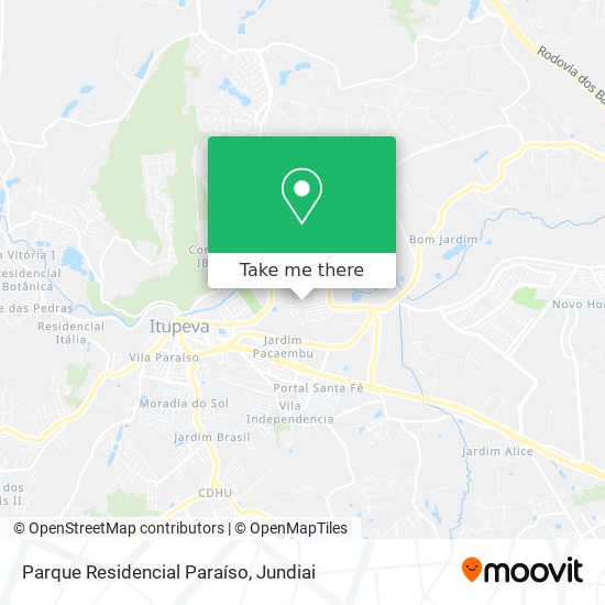 Parque Residencial Paraíso map