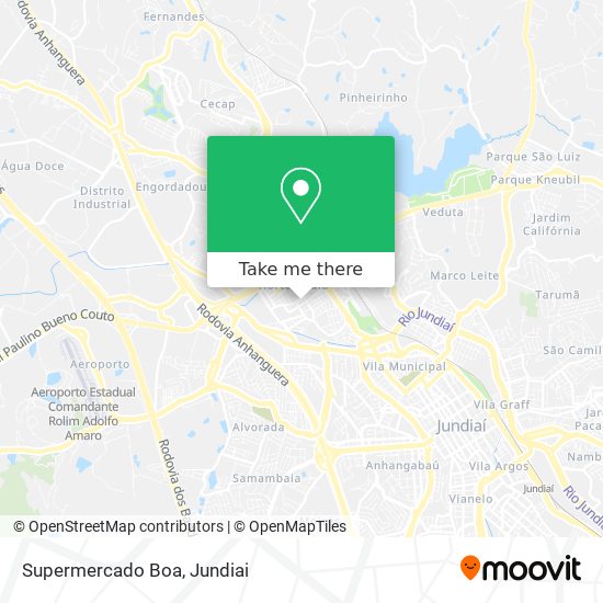 Supermercado Boa map