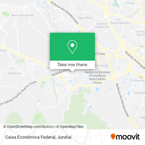 Caixa Econômica Federal map