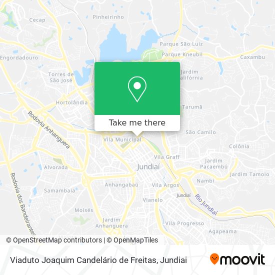 Viaduto Joaquim Candelário de Freitas map