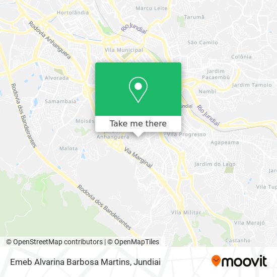 Emeb Alvarina Barbosa Martins map