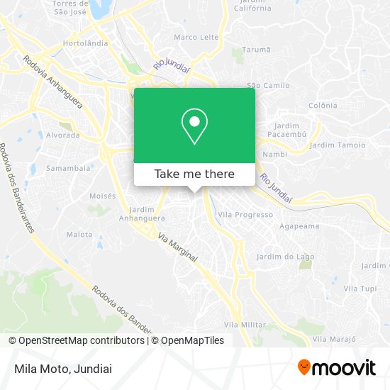 Mila Moto map