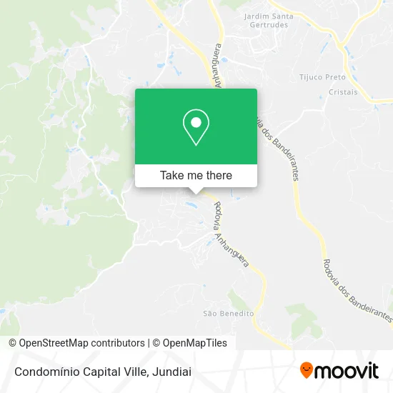 Condomínio Capital Ville map