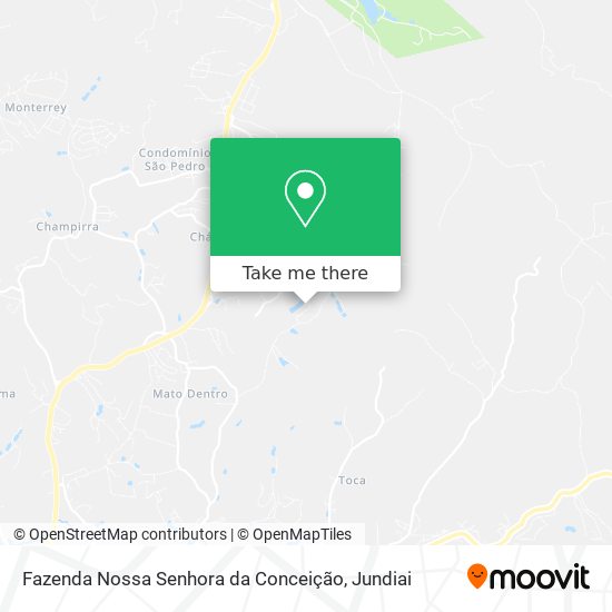 Fazenda Nossa Senhora da Conceição map