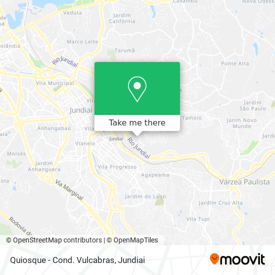 Quiosque - Cond. Vulcabras map