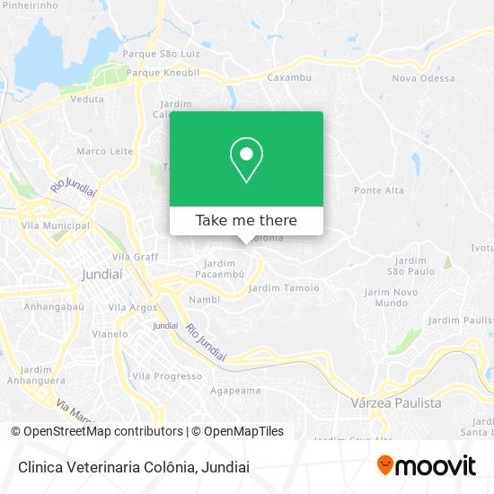 Clinica Veterinaria Colônia map