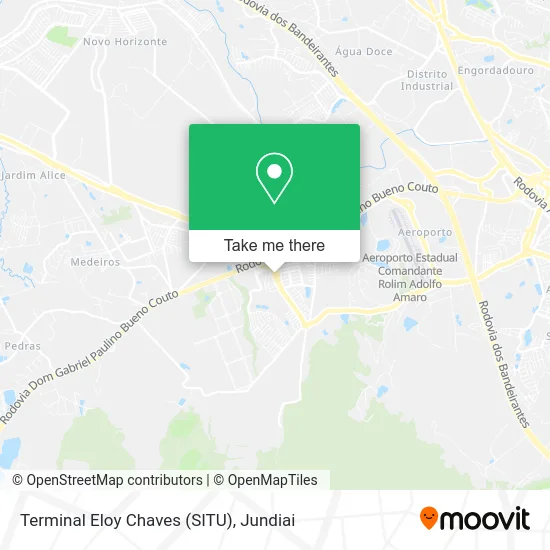 Terminal Eloy Chaves (SITU) map