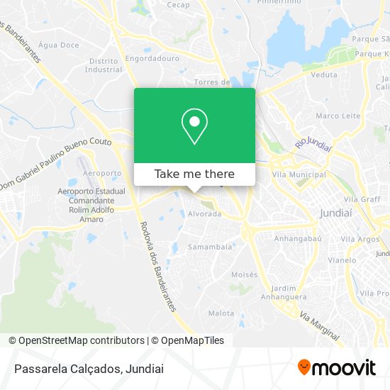 Passarela Calçados map
