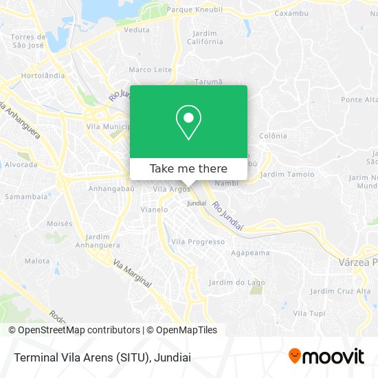 Terminal Vila Arens (SITU) map